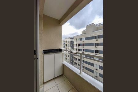 Varanda da Sala de apartamento para alugar com 2 quartos, 50m² em Rio Comprido, Rio de Janeiro