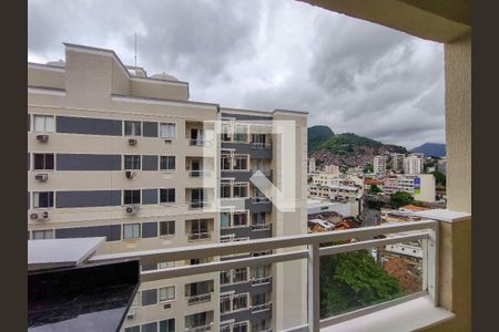 Vista da Sala de apartamento para alugar com 2 quartos, 50m² em Rio Comprido, Rio de Janeiro