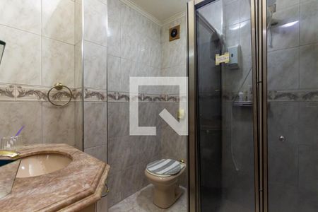 Banheiro da Suíte de apartamento para alugar com 1 quarto, 80m² em Vila Gomes Cardim, São Paulo