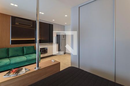 Quarto de kitnet/studio para alugar com 1 quarto, 42m² em Indianópolis, São Paulo