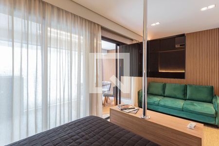 Studio para alugar com 42m², 1 quarto e 1 vagaQuarto