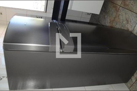 Apartamento para alugar com 45m², 2 quartos e 1 vagaDetalhe da cozinha