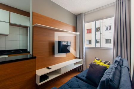 Sala de apartamento à venda com 1 quarto, 32m² em Vila Graciosa, São Paulo