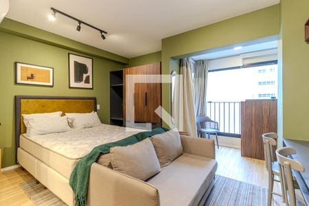 Studio de kitnet/studio para alugar com 1 quarto, 26m² em Vila Buarque, São Paulo