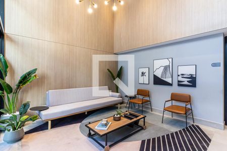 Studio para alugar com 26m², 1 quarto e sem vagaHall Social