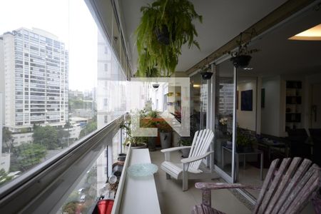 varanda de apartamento à venda com 3 quartos, 141m² em Vila Mariana, São Paulo
