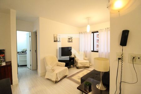 Sala de apartamento para alugar com 1 quarto, 43m² em Vila Nova Conceição, São Paulo