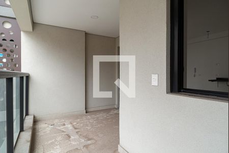 Varanda da Sala de apartamento à venda com 1 quarto, 45m² em Bela Vista, São Paulo