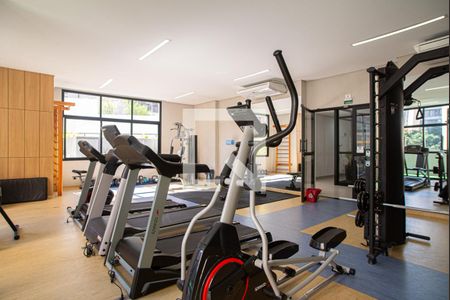 Apartamento à venda com 45m², 1 quarto e 1 vaga Apartamento à venda com 45m², 1 quarto e 1 vagaÁrea comum - Academia