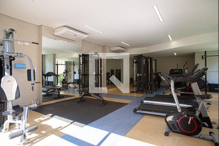 Apartamento à venda com 45m², 1 quarto e 1 vaga Apartamento à venda com 45m², 1 quarto e 1 vagaÁrea comum - Academia