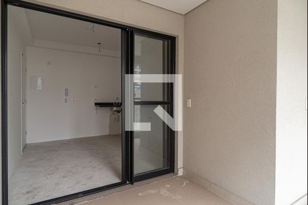 Varanda da Sala de apartamento à venda com 1 quarto, 45m² em Bela Vista, São Paulo