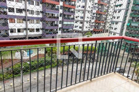 Apartamento à venda com 105m², 3 quartos e 2 vagasVaranda do Quarto Suite