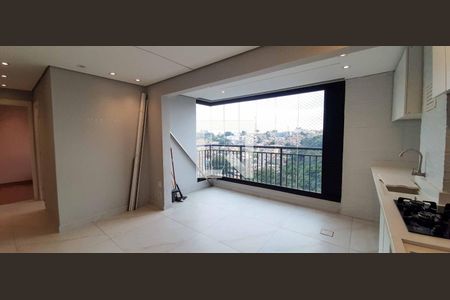 Sala de apartamento para alugar com 3 quartos, 53m² em Padroeira, Osasco