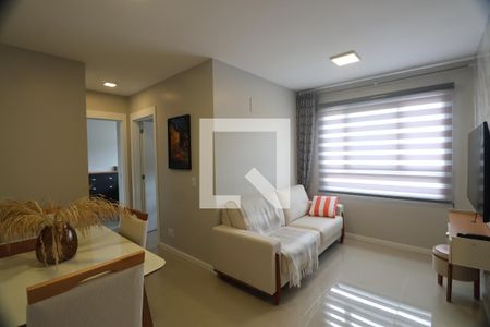 Sala de apartamento à venda com 2 quartos, 50m² em Harmonia, Canoas