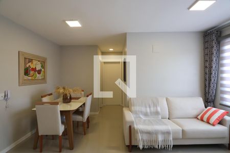 Sala de apartamento à venda com 2 quartos, 50m² em Harmonia, Canoas