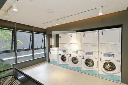 Studio à venda com 27m², 1 quarto e sem vagaLavanderia