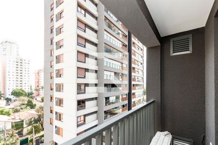 Studio à venda com 27m², 1 quarto e sem vagaVaranda