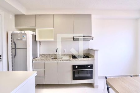 Sala/Cozinha de apartamento à venda com 1 quarto, 25m² em Alto da Mooca, São Paulo