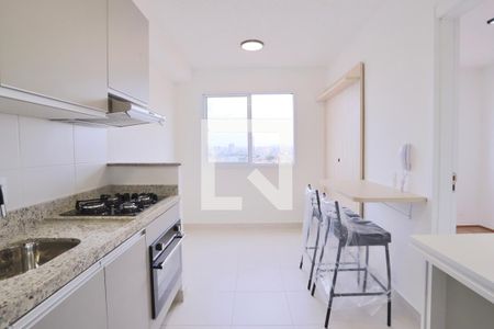 Sala/Cozinha de apartamento à venda com 1 quarto, 25m² em Alto da Mooca, São Paulo