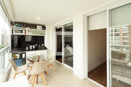 Apartamento para alugar com 45m², 1 quarto e 1 vaga Apartamento para alugar com 45m², 1 quarto e 1 vagaVaranda gourmet