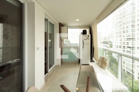 Apartamento para alugar com 45m², 1 quarto e 1 vaga Apartamento para alugar com 45m², 1 quarto e 1 vagaVaranda gourmet