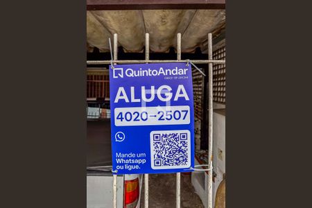 Casa para alugar com 50m², 2 quartos e sem vagaPlaca banner Instalada na Fachada