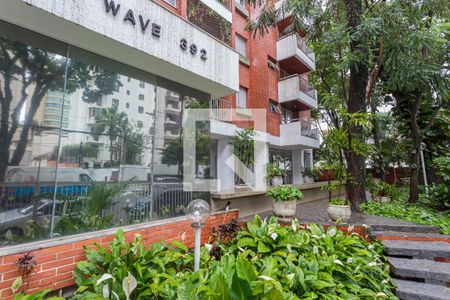 Fachada de apartamento para alugar com 1 quarto, 37m² em Indianópolis, São Paulo