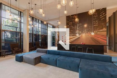 Studio para alugar com 29m², 1 quarto e 1 vagaHall Social