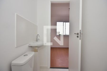 Banheiro de kitnet/studio à venda com 1 quarto, 17m² em Vila Andrade, São Paulo