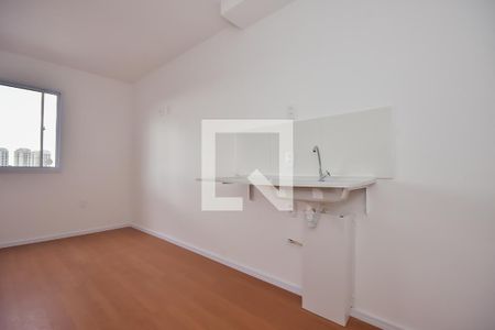 Cozinha de kitnet/studio à venda com 1 quarto, 17m² em Vila Andrade, São Paulo