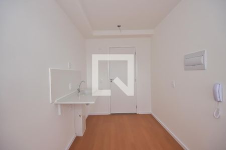 Cozinha de kitnet/studio à venda com 1 quarto, 17m² em Vila Andrade, São Paulo