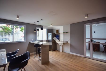 Salão de Festa de kitnet/studio à venda com 1 quarto, 17m² em Vila Andrade, São Paulo