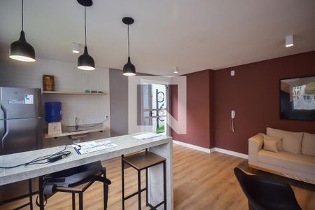 Salão de Festa de kitnet/studio à venda com 1 quarto, 17m² em Vila Andrade, São Paulo