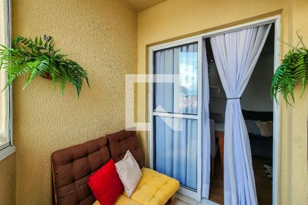 Apartamento à venda com 56m², 2 quartos e 1 vagaVaranda