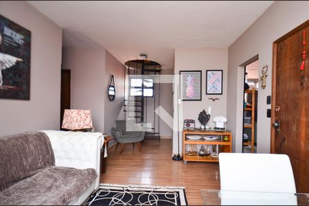 Sala de apartamento à venda com 2 quartos, 139m² em Colégio Batista, Belo Horizonte