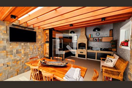 Sala de casa de condomínio à venda com 3 quartos, 180m² em Jardim Carolina, Jundiaí