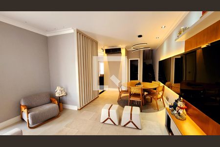 Sala de casa de condomínio à venda com 3 quartos, 180m² em Jardim Carolina, Jundiaí