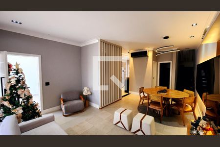 Sala de casa de condomínio à venda com 3 quartos, 180m² em Jardim Carolina, Jundiaí