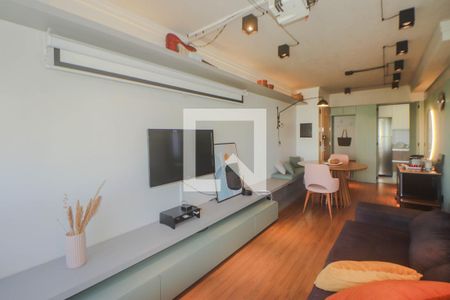 Sala de apartamento para alugar com 2 quartos, 73m² em Petrópolis, Porto Alegre