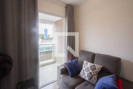 Sala de apartamento à venda com 1 quarto, 38m² em Santo Amaro, São Paulo