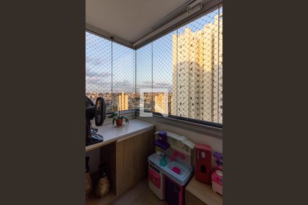 Varanda da Sala de Estar de apartamento à venda com 3 quartos, 80m² em Jardim Consorcio, São Paulo