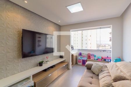 Sala de Estar de apartamento à venda com 3 quartos, 80m² em Jardim Consorcio, São Paulo