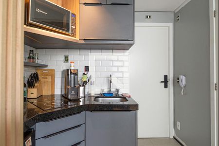 Studio à venda com 16m², 1 quarto e sem vagaCozinha