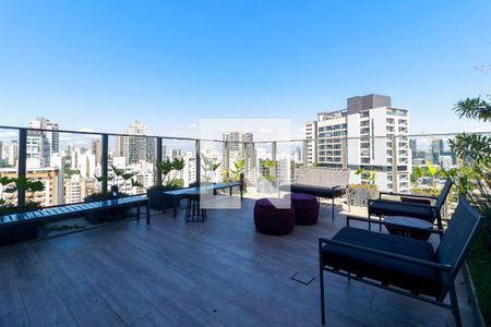Studio para alugar com 25m², 0 quarto e sem vagaRooftop