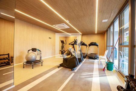 Studio para alugar com 25m², 0 quarto e sem vagaAcademia