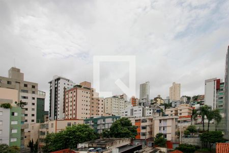 Vista da Suite 1 de apartamento à venda com 2 quartos, 63m² em São Pedro, Belo Horizonte