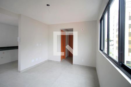 Sala de apartamento à venda com 2 quartos, 63m² em São Pedro, Belo Horizonte