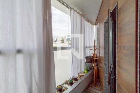 Varanda da sala de casa à venda com 3 quartos, 232m² em Alípio de Melo, Belo Horizonte