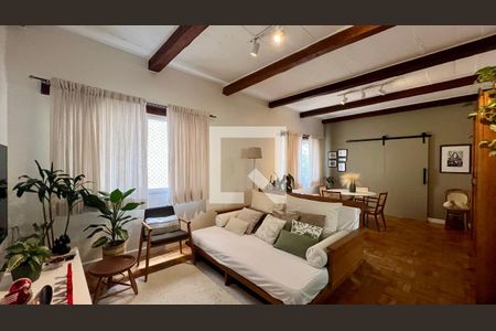 Sala de TV de apartamento para alugar com 2 quartos, 104m² em Jardim Paulista, São Paulo