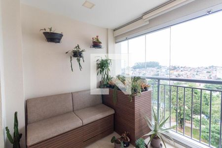 Varanda gourmet de apartamento à venda com 2 quartos, 73m² em Vila Penteado, São Paulo